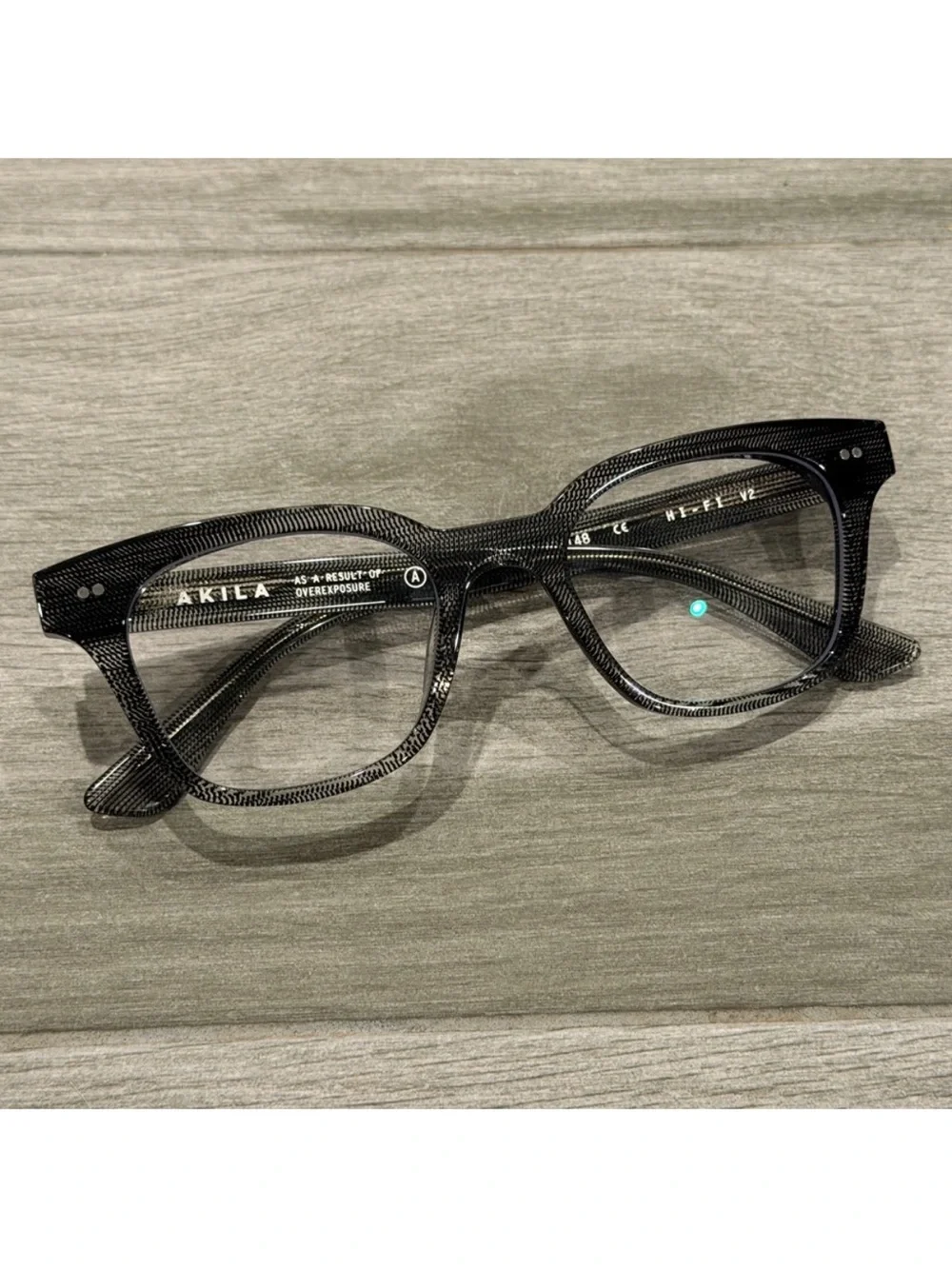 Akila Hi-Fi 2.0 Black Blue Light Eyeglasses